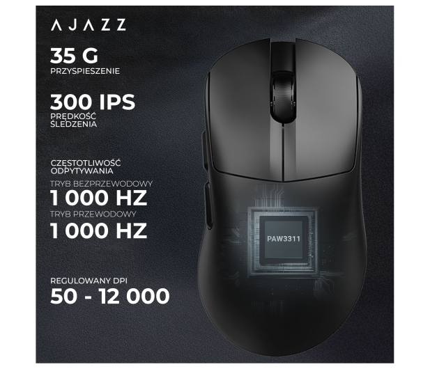 Ajazz AJ179 V2 MAX czarna - 1536385 - zdjęcie 12